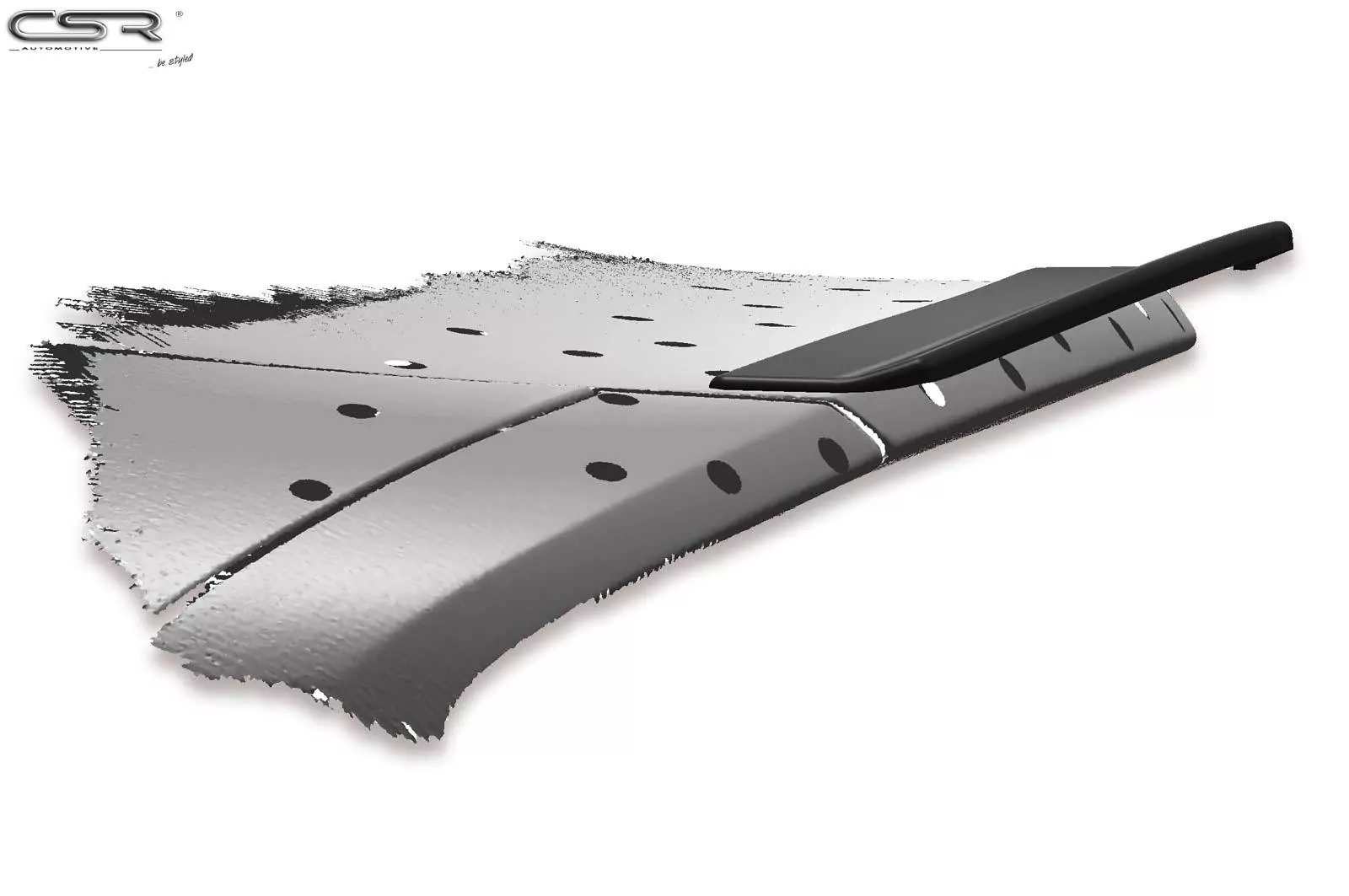 Heckflügel mit ABE für Kia Stinger GT HF660-M Carbon Look (matt)