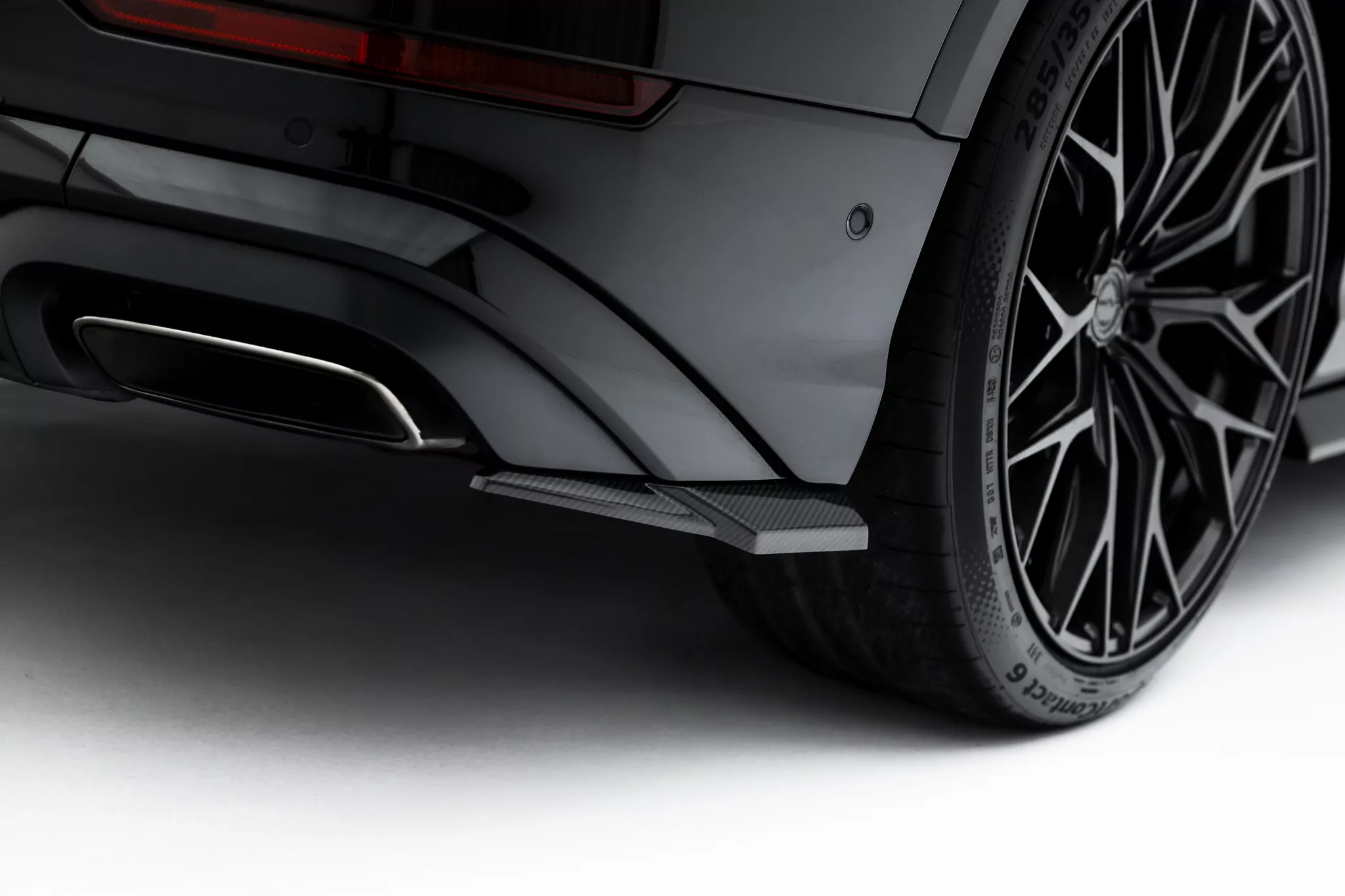 Prepreg Carbon Fiber Heck Ansatz Flaps Diffusor Für Audi Q8 S-Line Mk1 Facelift