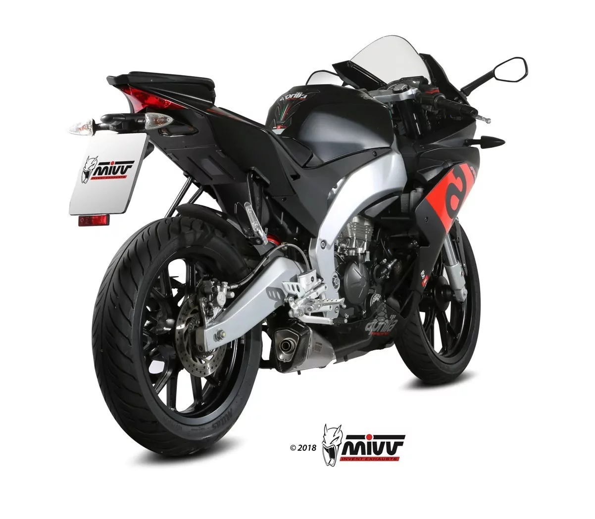 MIVV Delta Race Edelstahl APRILIA RS 125 2017 >