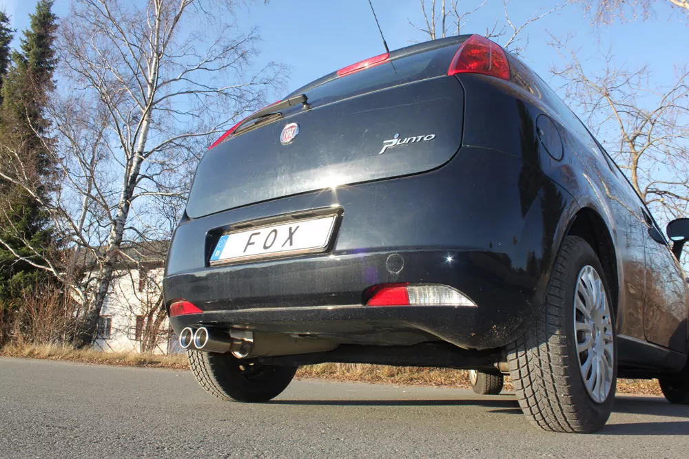 Fiat Grande Punto 199 - Benzin  Endschalldämpfer - 2x76 Typ 13