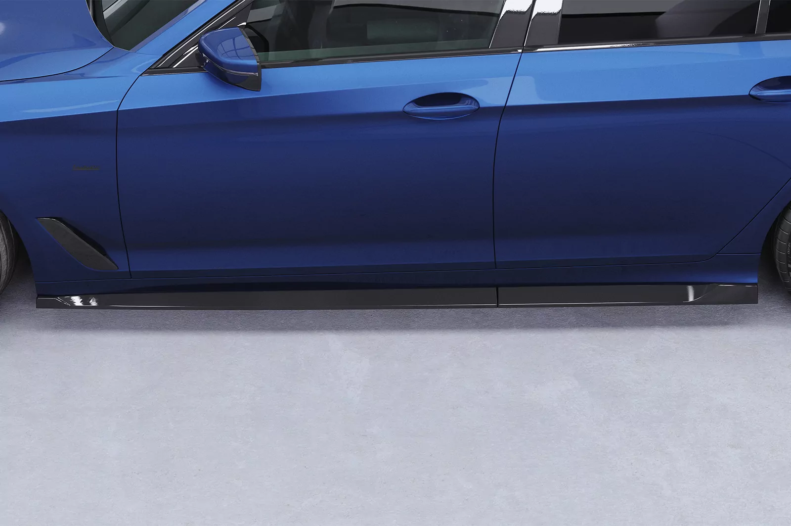 Seitenschweller für BMW 5er G31 Touring SS582 Schwarz Strukturiert