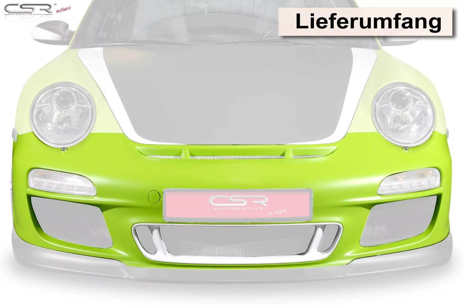 Frontstoßstange für Porsche 911/997 FSK998