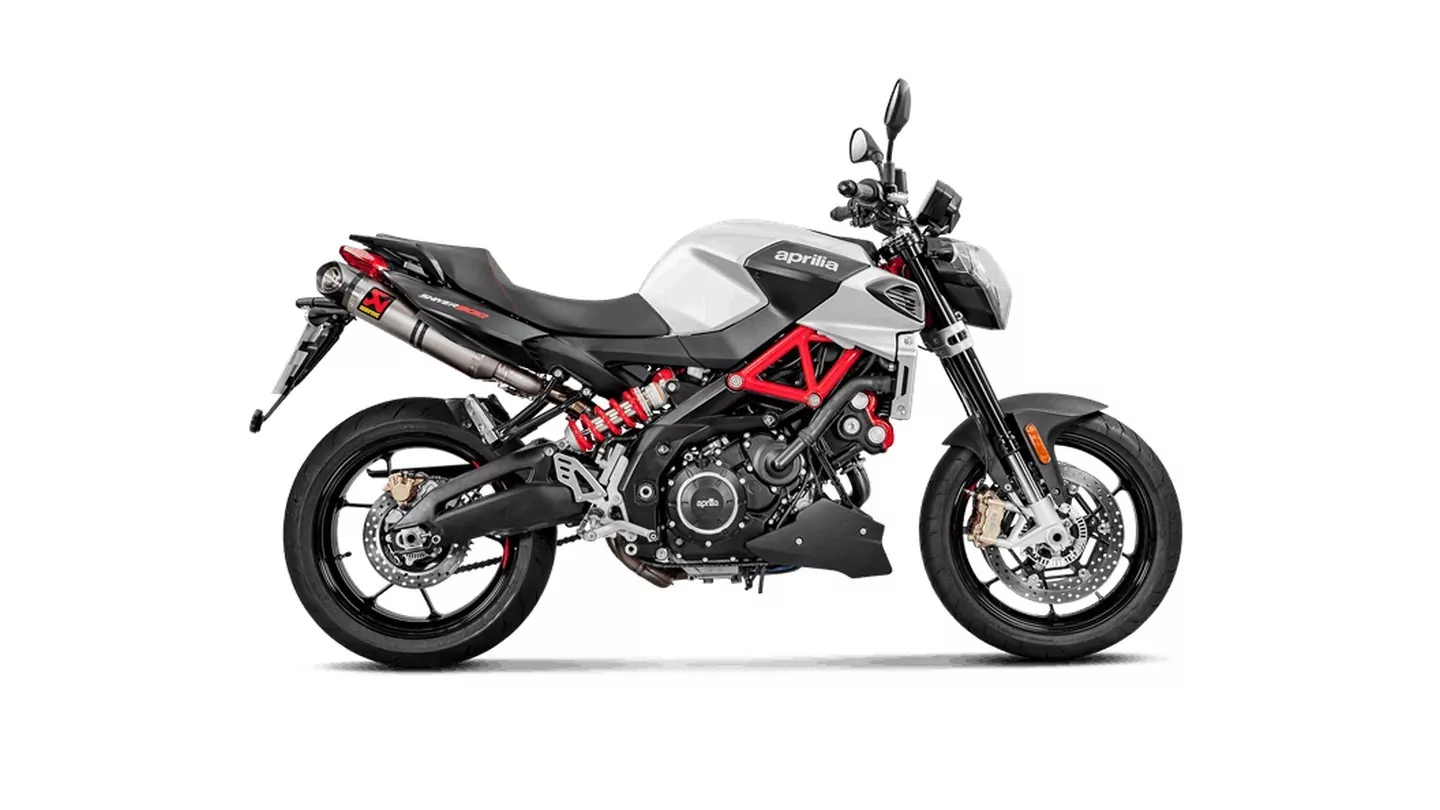 Akrapovic Slip-On Line (Titanium) Endschalldämpfer für Aprilia SHIVER 900 2017-2020