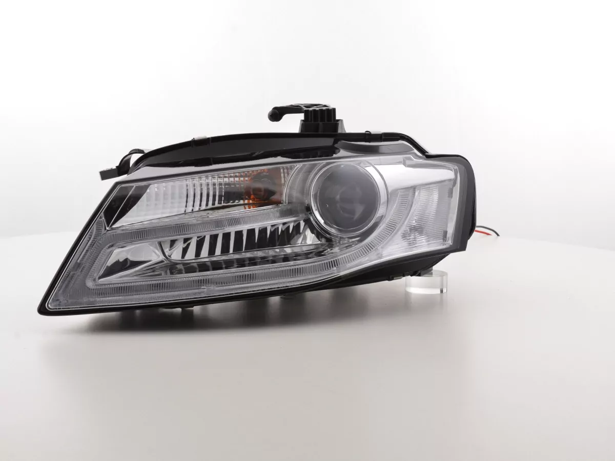 Scheinwerfer Set Daylight LED Tagfahrlicht Audi A4 ab Bj. 2008 chrom