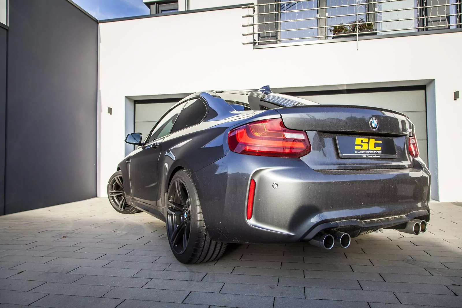 ST Gewindefahrwerk ST X  (mit fester Kennung) BMW 2er Coupe (F22, F87) 1C, M3 Allrad 10/2012-