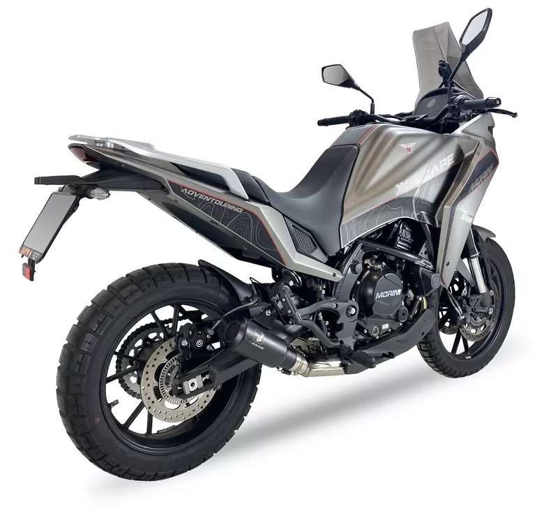 IXRACE MK2 Endschalldämpfer, Moto Morini X CAPE 650/SEIEMMEZZO, 22- E-geprüft