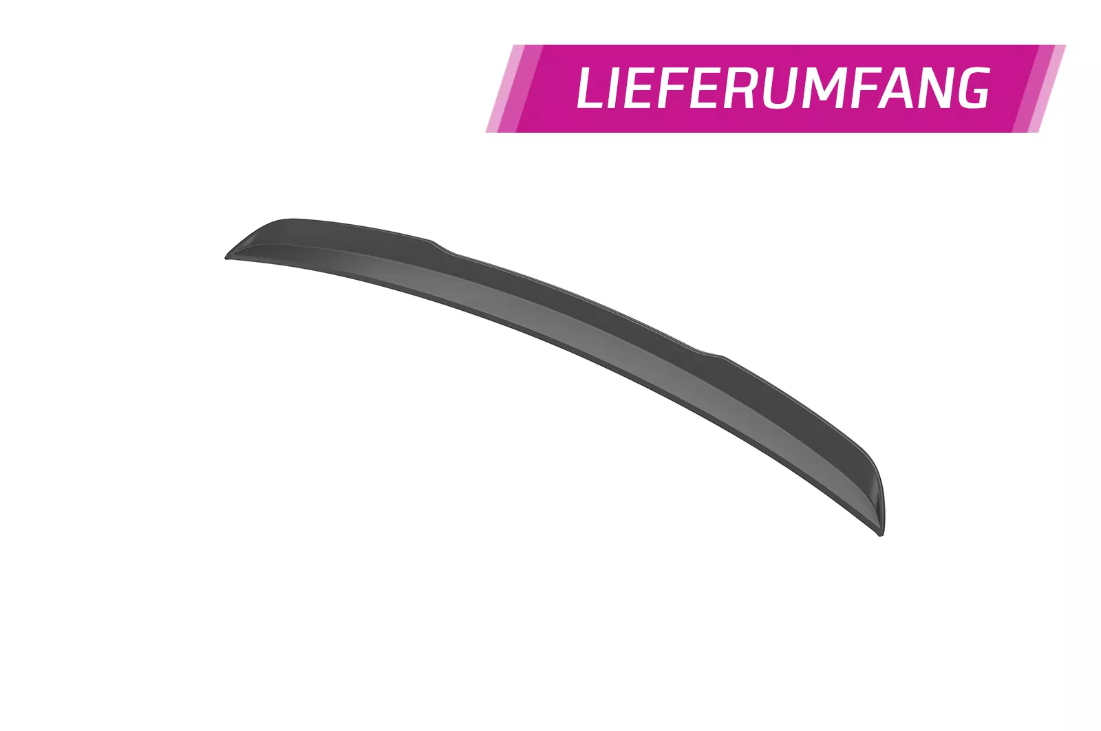 Heckflügel mit ABE für Seat Arona HF139 Schwarz Strukturiert