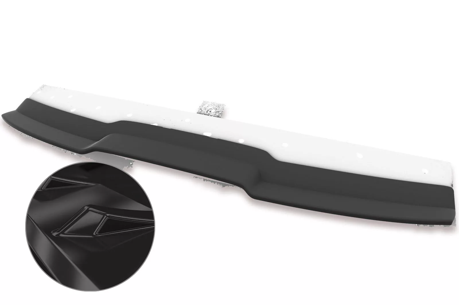 Heckflügel mit ABE für Audi A3 8PA Glossy (schwarz hochglanz)