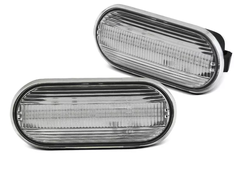 Side Direction White Led Seq Fits Vw Golf 4 / Bora 95- / Golf 3 95-/ Ibiza 95 -99/ Toledo