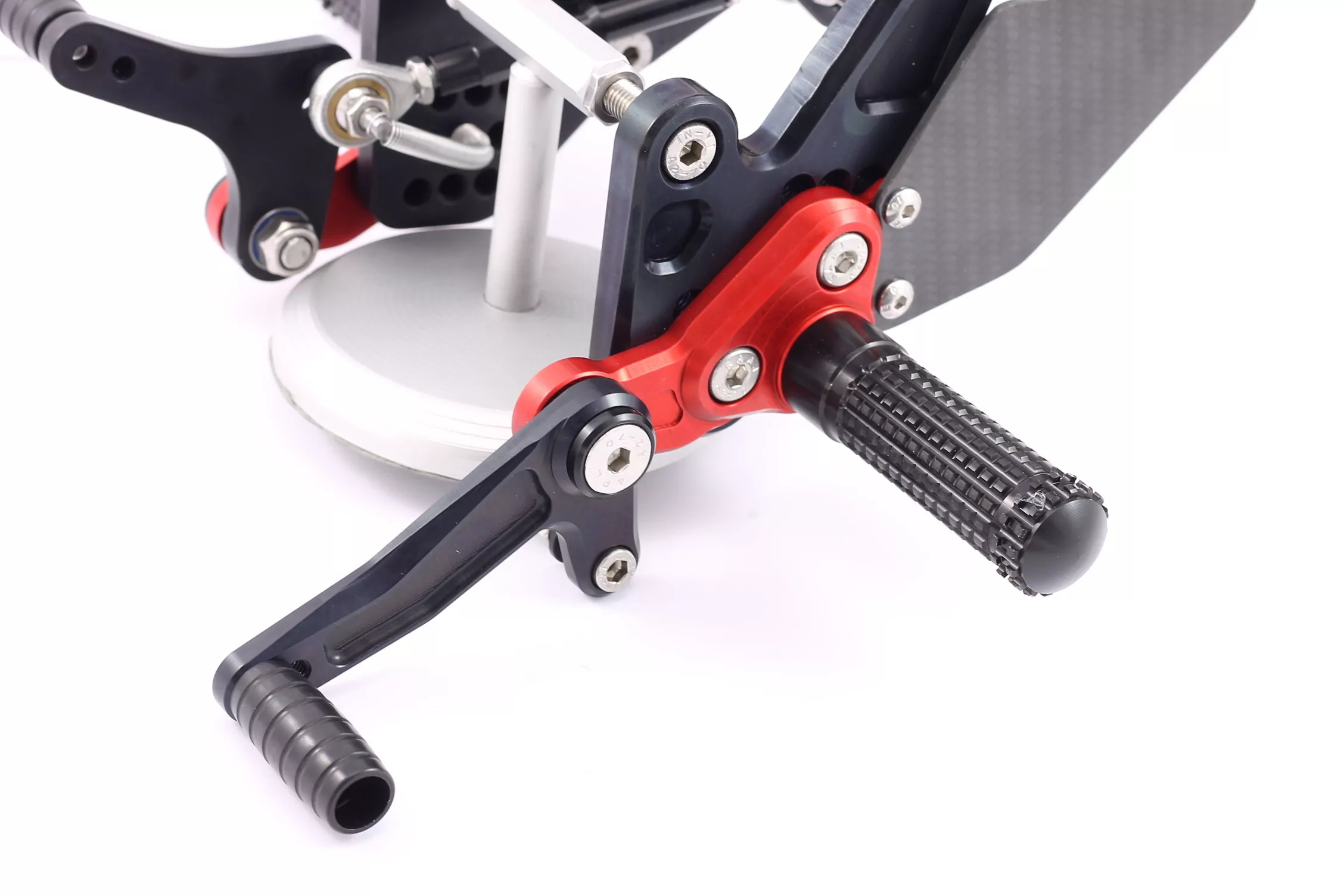 MG Biketec Sportfussrastenanlage / Rastenanlage / Fußrastenanlage mit ABE, gültig in D - A - CH für Ducati Diavel 1200 ab 2011