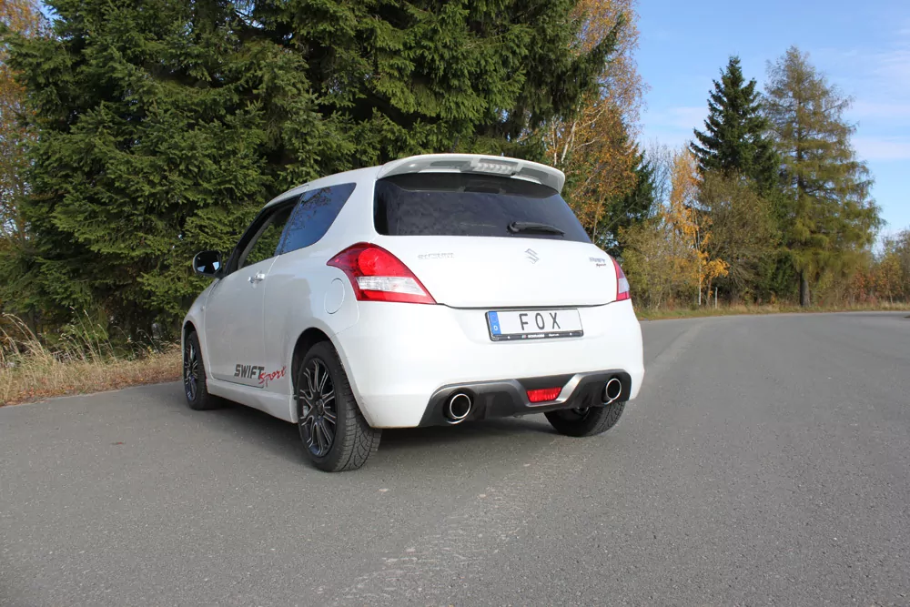 Suzuki Swift Sport IV  Endschalldämpfer Ausgang rechts/links - 1x100 Typ 16 rechts/links