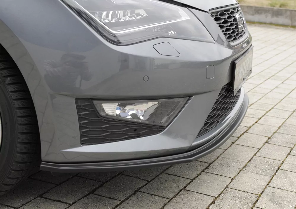 Rieger Spoilerschwert für Seat Leon FR (5F) | 5-tür. 01.13-12.16 (bis Facelift) für orig. FR-/ Cupra-Frontschürze