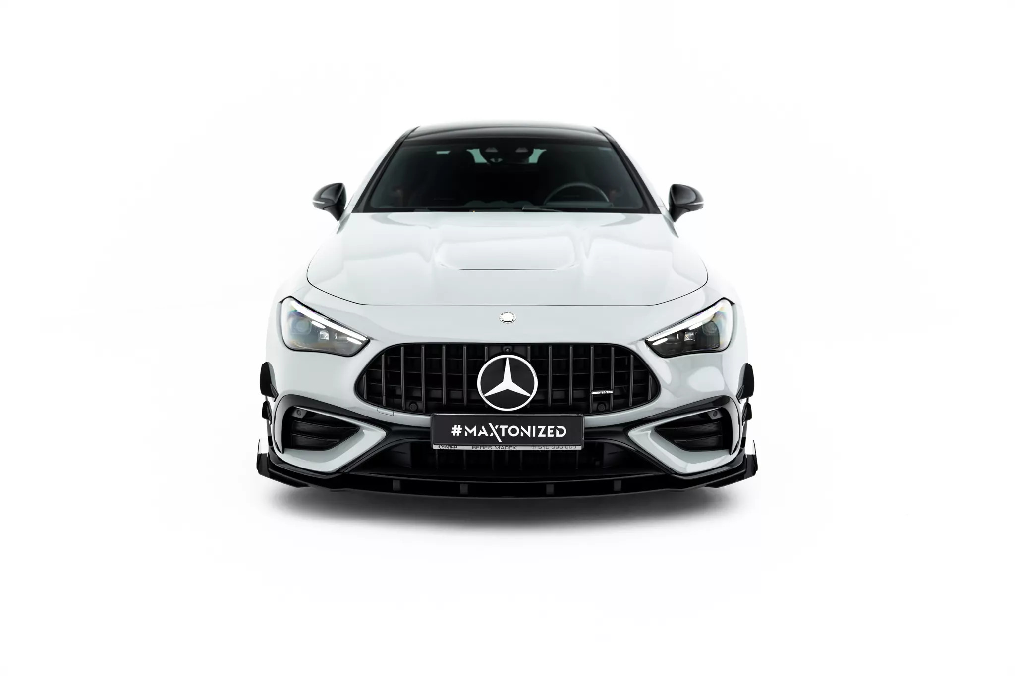Street Pro Front Ansatz + Flaps Für Mercedes-AMG CLE 53 Aero C236 