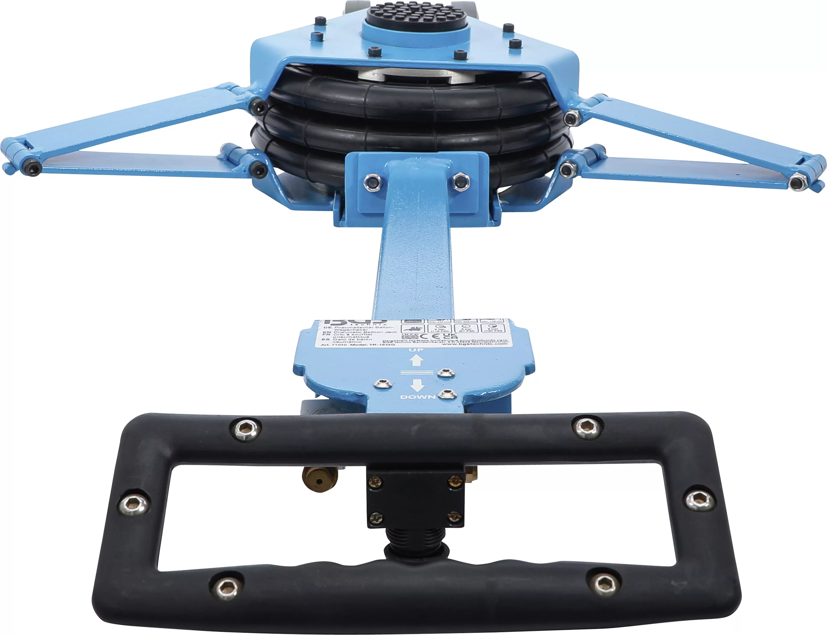 Pneumatischer Ballon-Wagenheber | fahrbar | max. 505 mm | 2000 kg