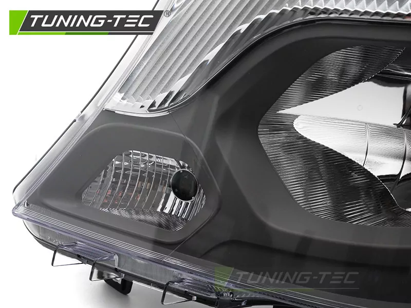 Headlight Black Left Side Tyc Fits Mercedes Sprinter W906 13-18