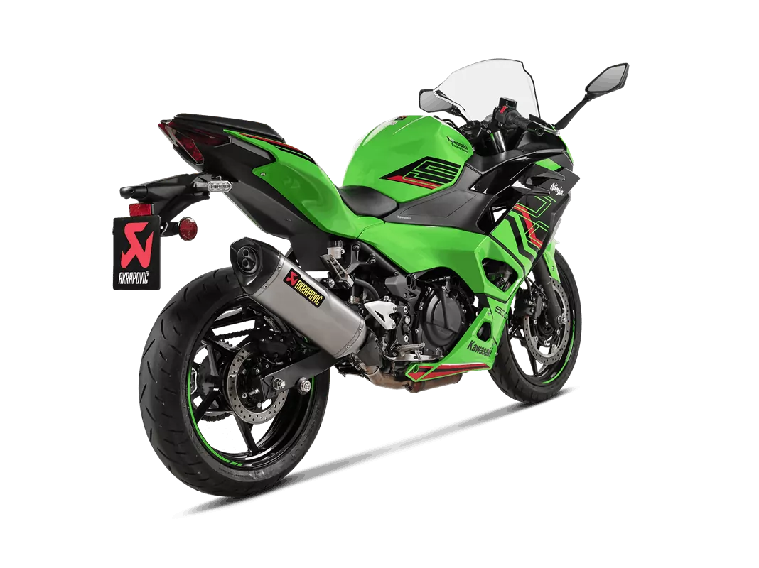 Akrapovic Slip-On Line (Carbon) Auspuff für Kawasaki Ninja 500 Z500 2024-2025