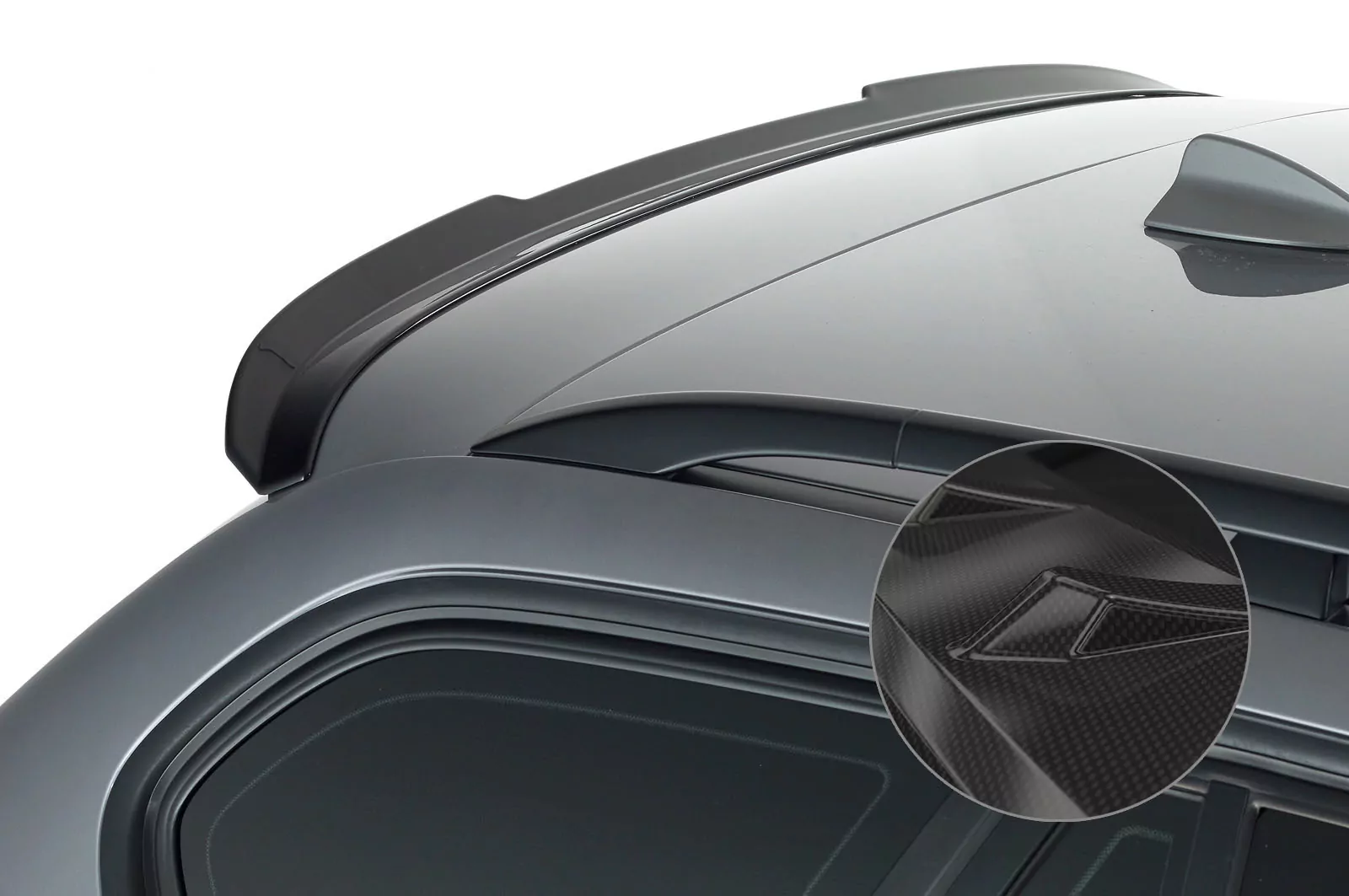 Heckflügel mit ABE für BMW 3er E91 HF667-C Carbon Look Hochglanz