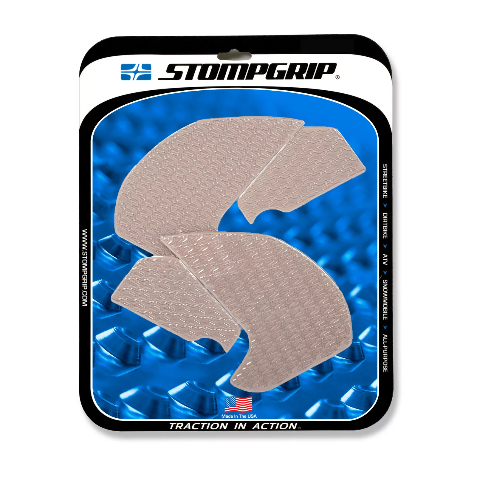 Stompgrip Traction Pad Icon für Yamaha MT-07 18-20 Klar