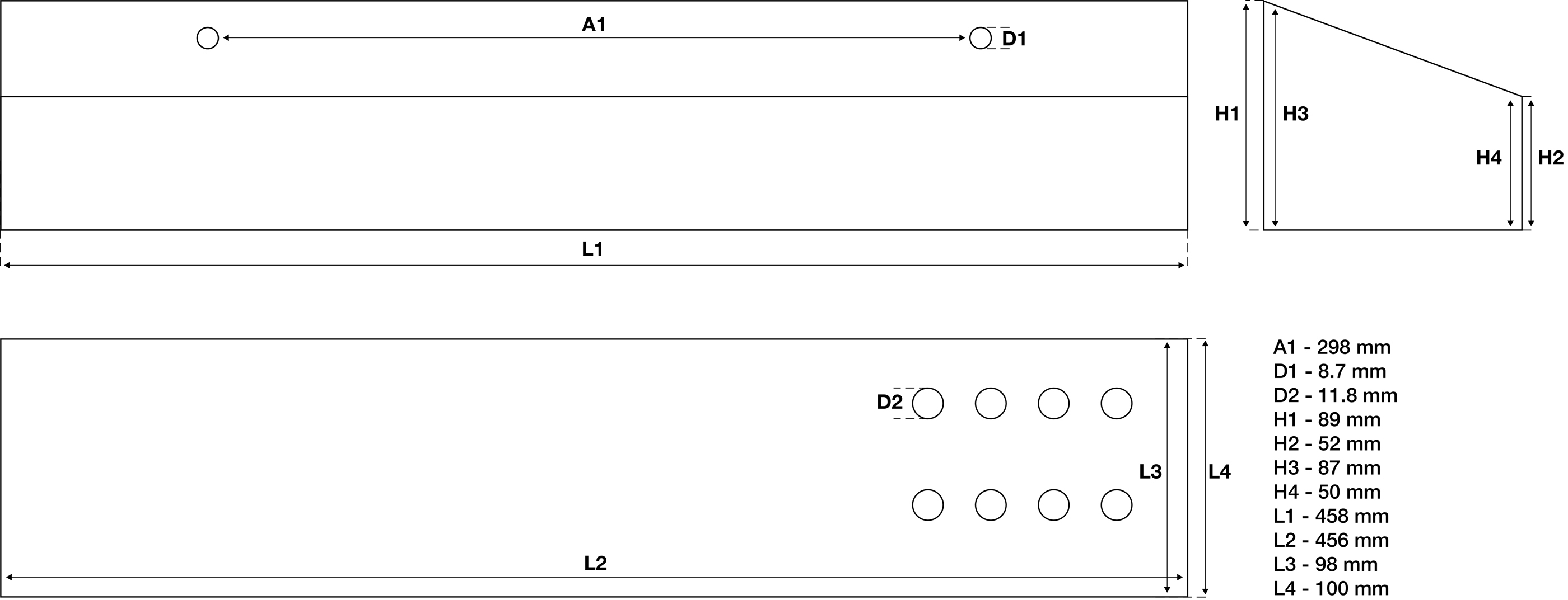Ablagefach für Werkstattwagen | für Art. 2001, 4204, 4205, 4206