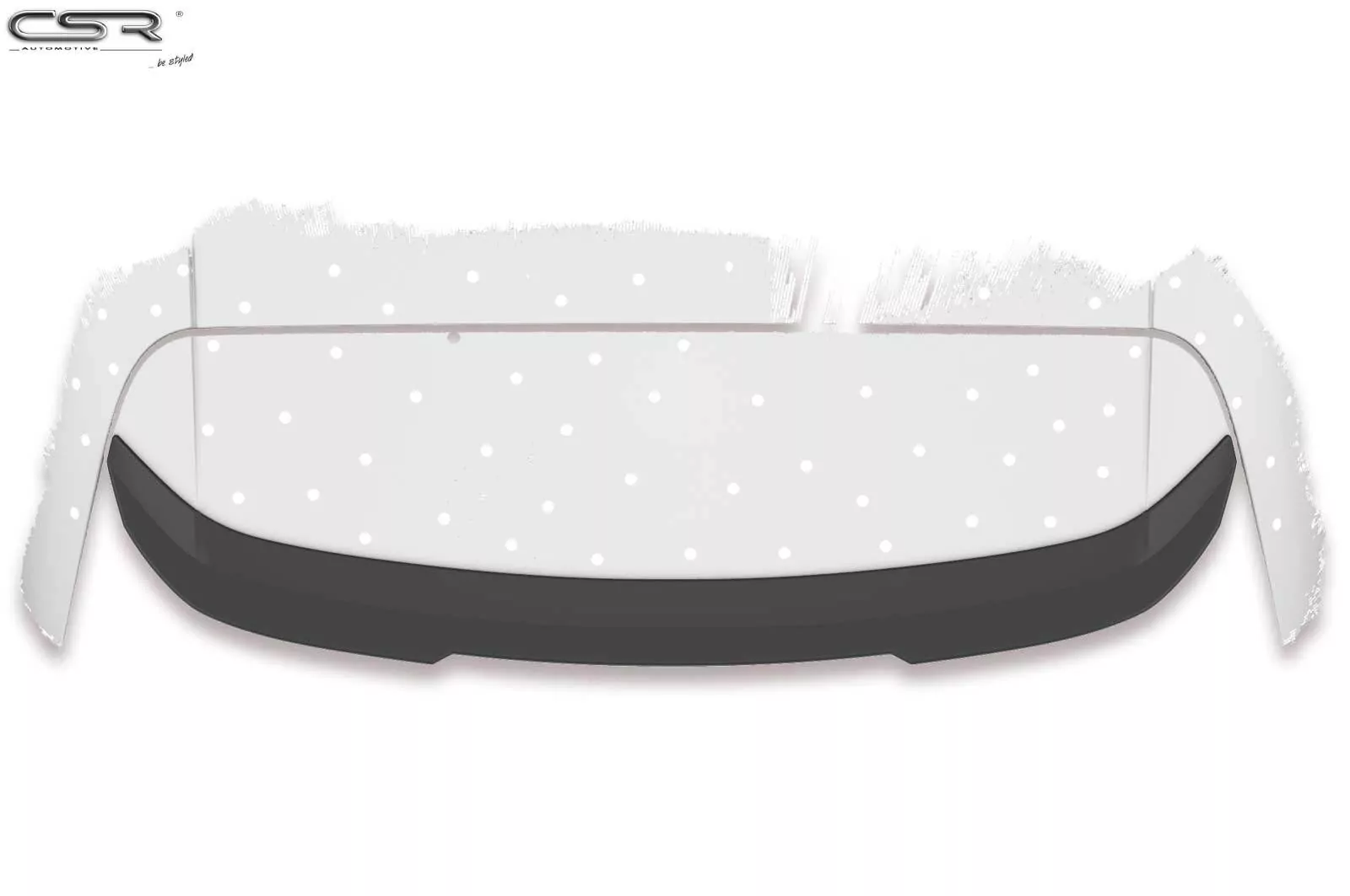 Heckflügel mit ABE für Audi Q3 (8U) HF661-M Carbon Look (matt)