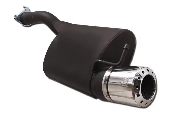 Ulter Sportauspuff für Ford Focus I HATCHBACK 1998-2004 - 1 Endrohr Rund Ø100