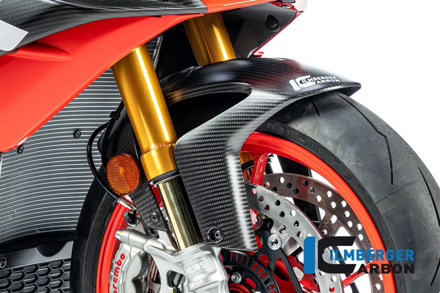 Ilmberger Carbon Kotflügel vorne matt für Aprilia RSV4 / Tuono V4 2021-