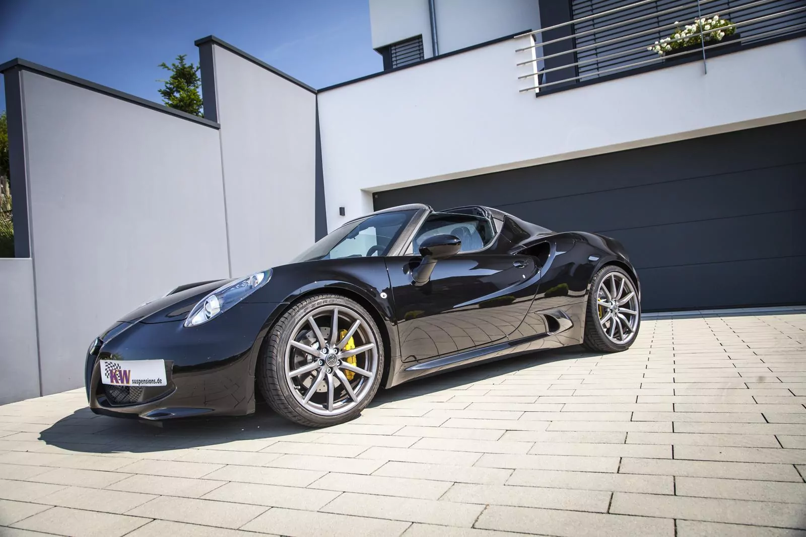 KW Gewindefahrwerk V2 inox ALFA ROMEO 4C SPIDER (961_) 10/2014-