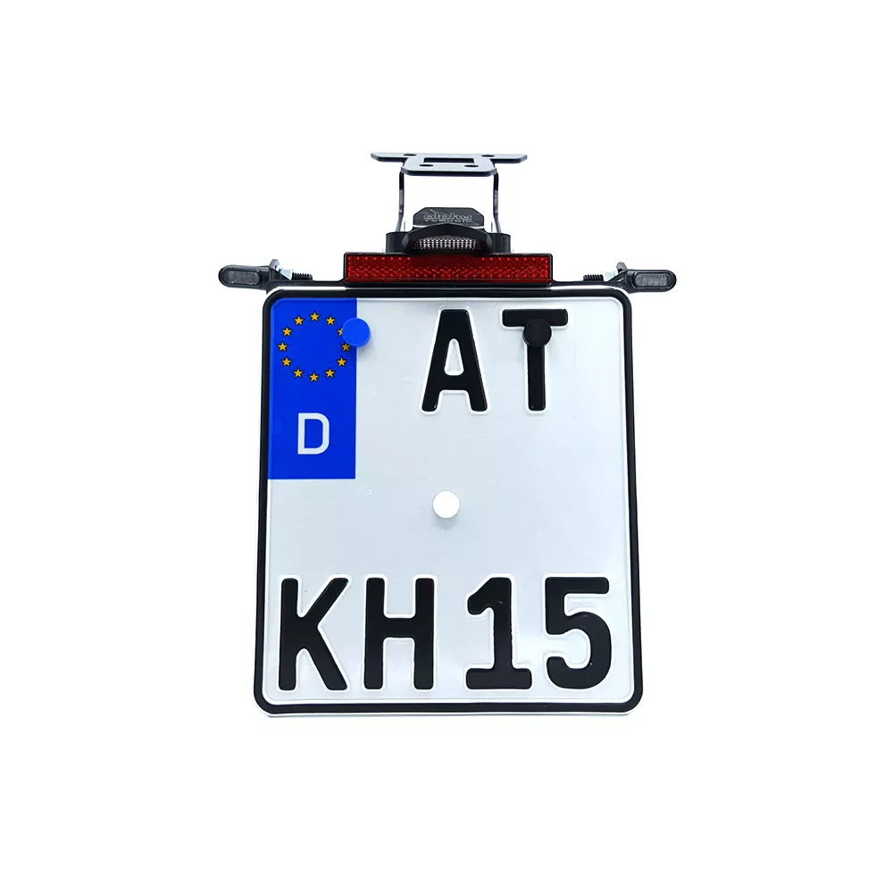 Kennzeichenhalter-Blinker-Kit M-LED (vorne + hinten) für Kawasaki Z800 ab Modelljahr 2013