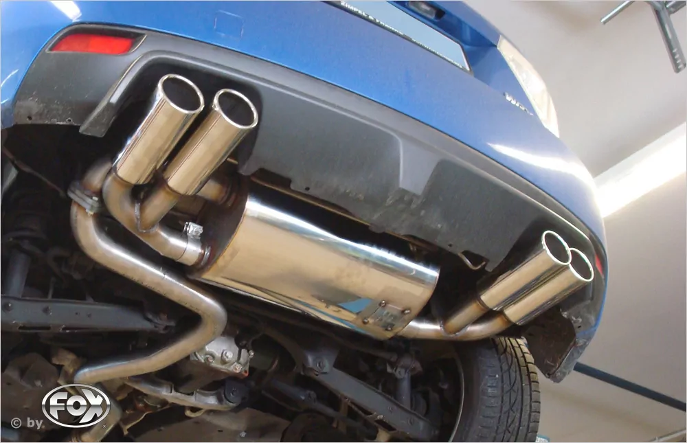 Subaru Impreza GRF 4x4 - WRX  Endschalldämpfer quer Ausgang rechts/links - 2x100 Typ 12 rechts/links