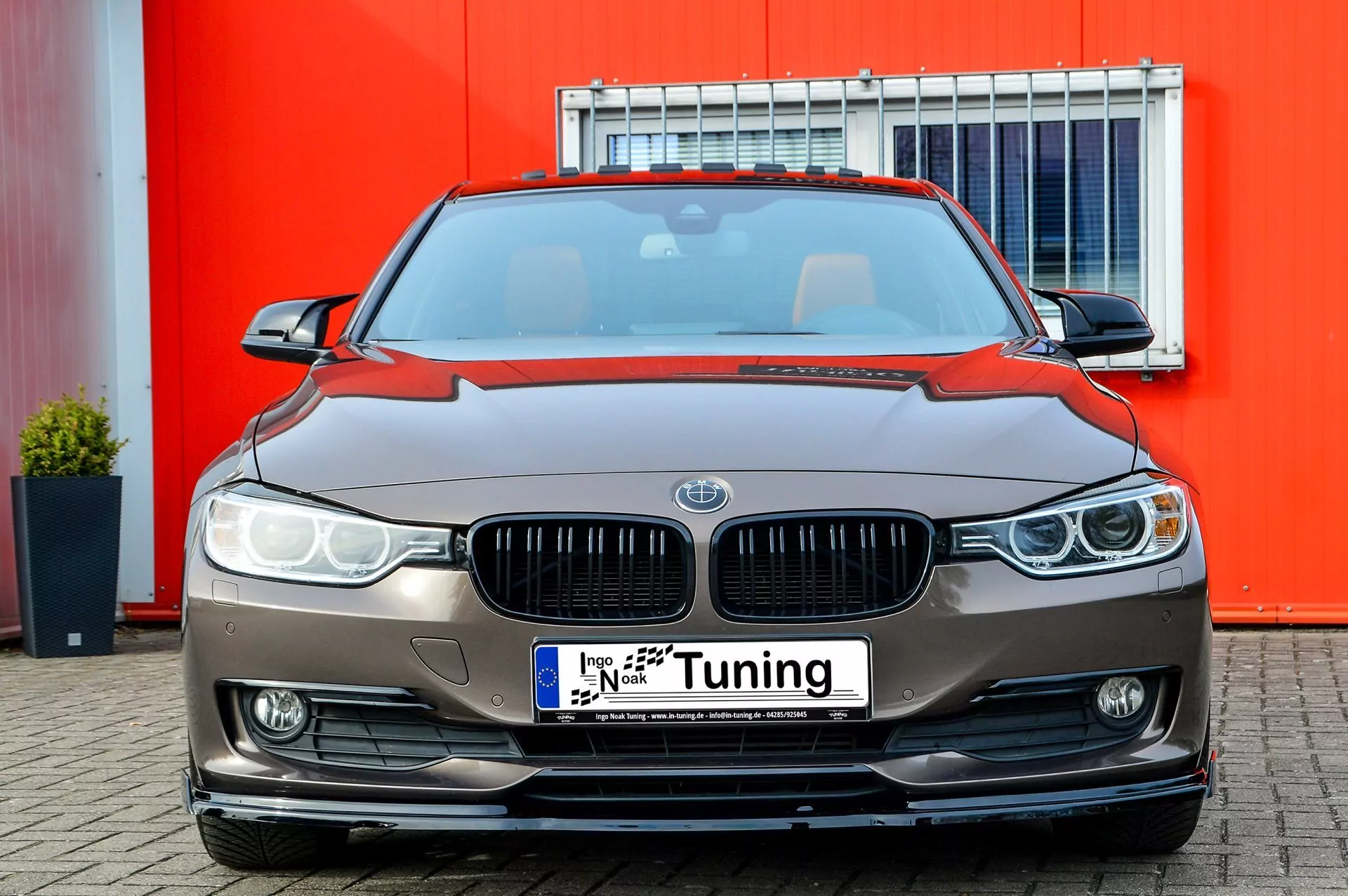 CUP Frontspoilerlippe mit Wing für BMW 3er F30 F31 ohne M-Paket