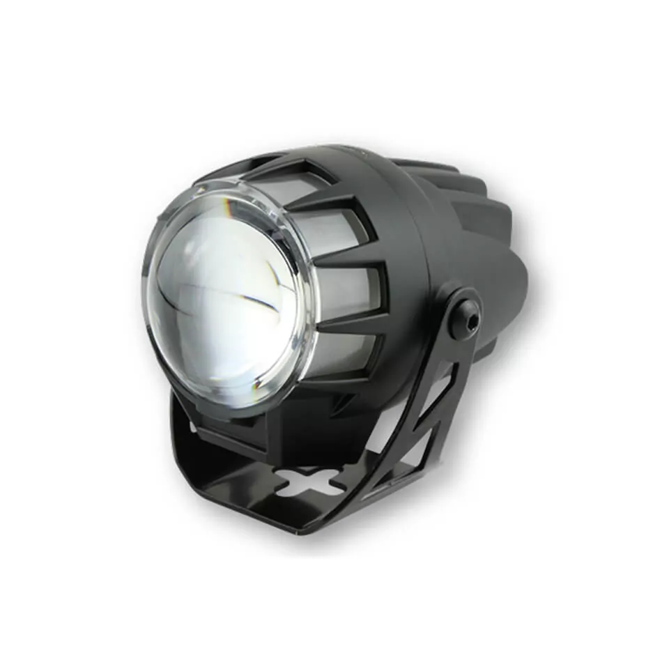HIGHSIDER pro 45 mm Scheinwerfer Dual-Stream LED Schwarz E-Geprüft (1Stck)