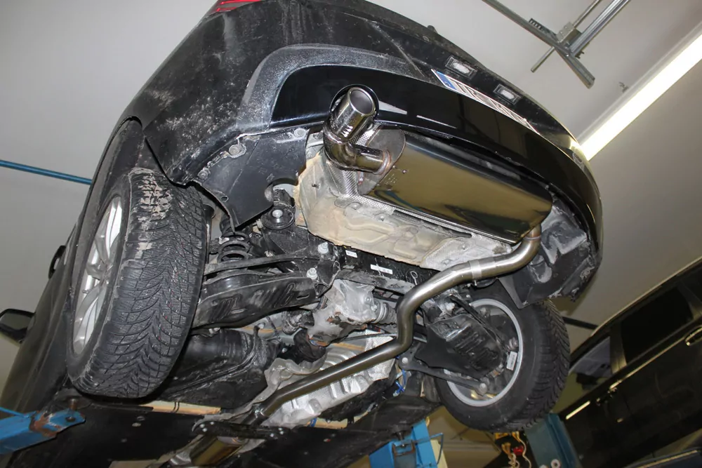 BMW F20/21 - 114i/ 116i  Endschalldämpfer - 1x76 Typ 16