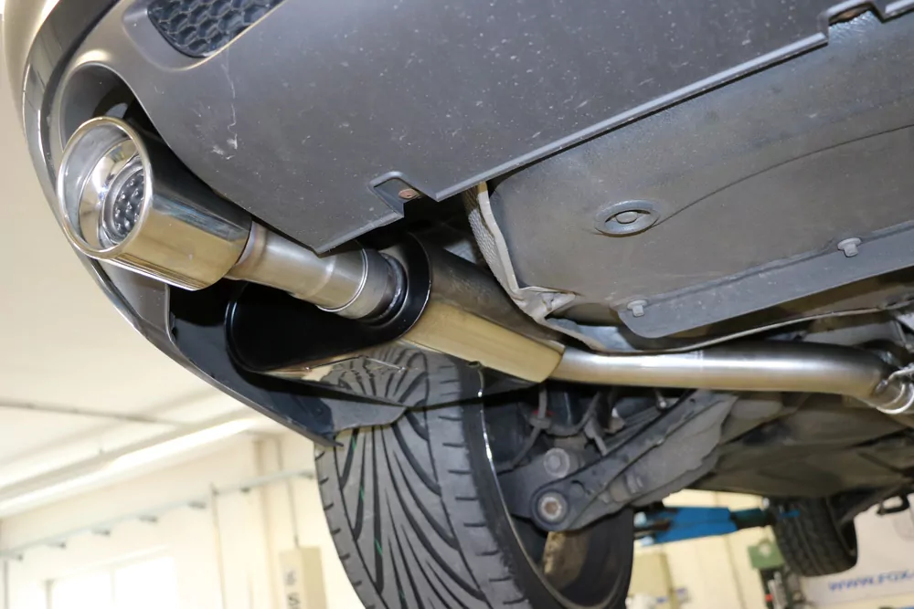 Opel Astra J Sports Tourer 1,4l  Endschalldämpfer quer Ausgang rechts/links - 115x85 Typ 32 rechts/links