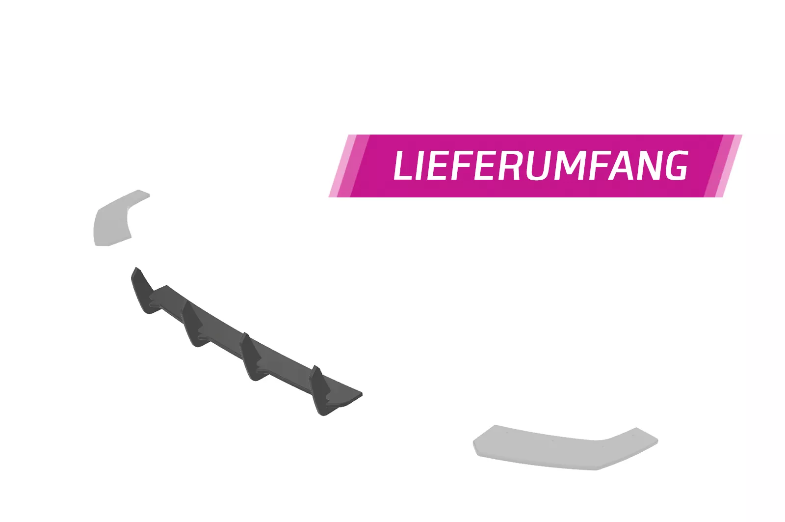 Racing Diffusor / Heckansatz für Hyundai I30 N (PD) HA331