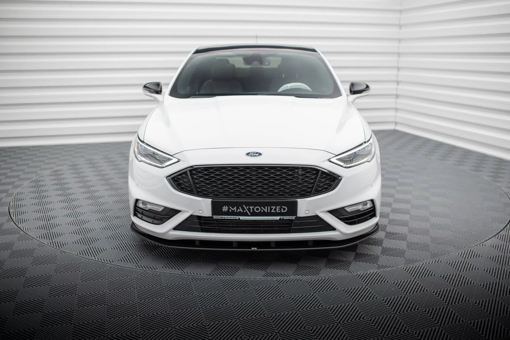 Street Pro Front Ansatz Für Für Ford Mondeo Sport Mk5 Facelift / Fusion Sport Mk2 Facelift