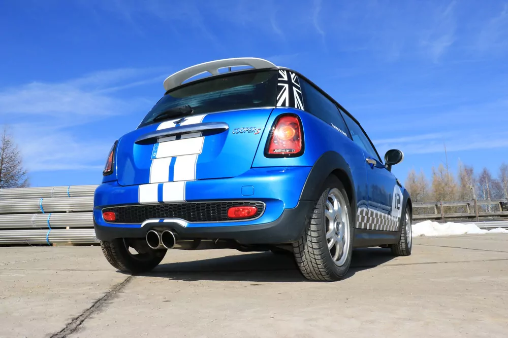 Mini Cooper S R56  Endschalldämpfer Ausgang mittig - 2x100 Typ 16