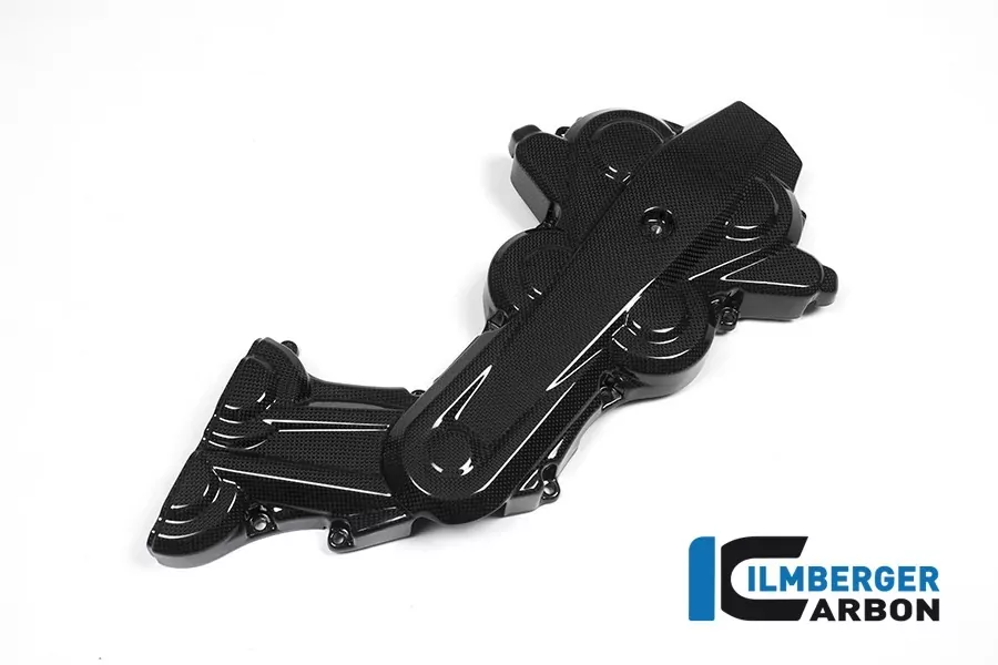 Ilmberger Carbon Zahnriemenabdeckung horizontal glanz