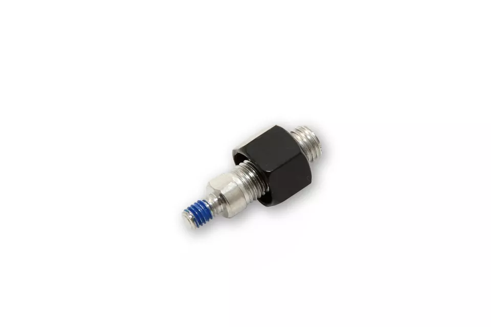 HIGHSIDER pro Spiegeladapter Schwarz M10 x 1,25 mm auf M6 (1Stck)