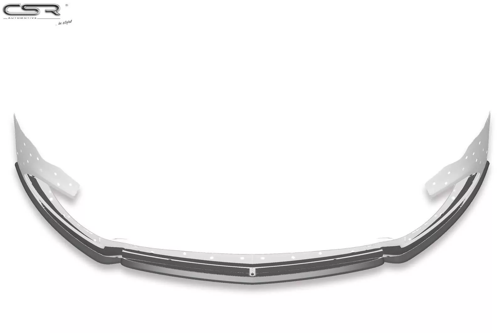 Cup-Spoilerlippe mit ABE für Mercedes Benz CLA C118/X118 AMG-Line CSL456-M Carbon Look (matt)