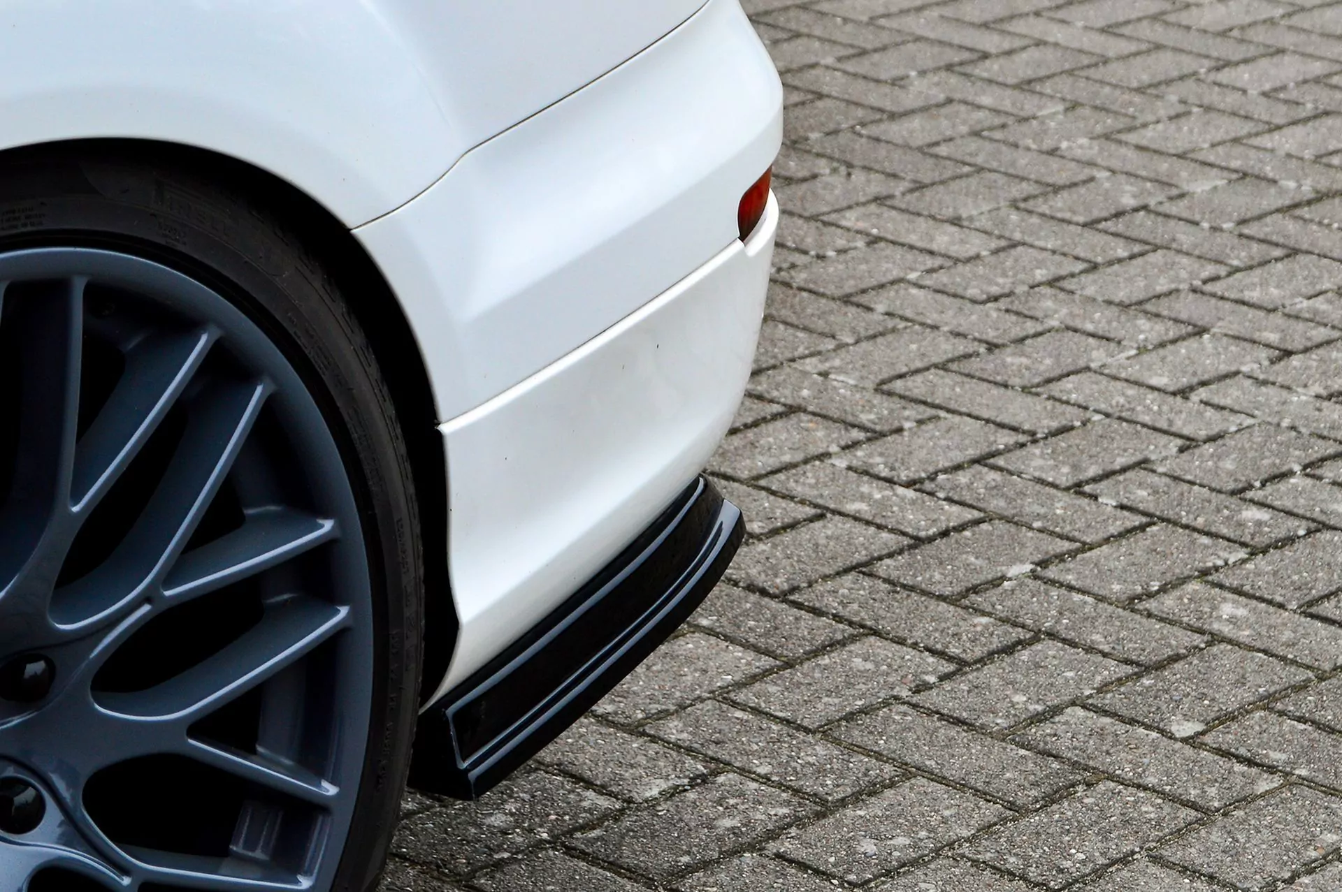 Heckansatz Seitenteile für Audi Q7 4L mit S-Line