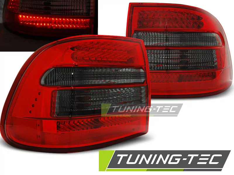 Led Tail Lights Red Smoke Fits Porsche Cayenne 02-06