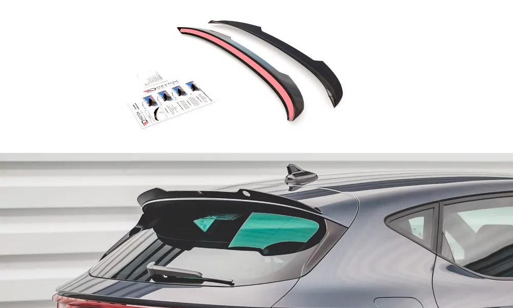 Spoiler CAP Passend Für Seat Leon FR Mk4 / Cupra Leon Hatchback Mk1 / Mk1 Facelift 
