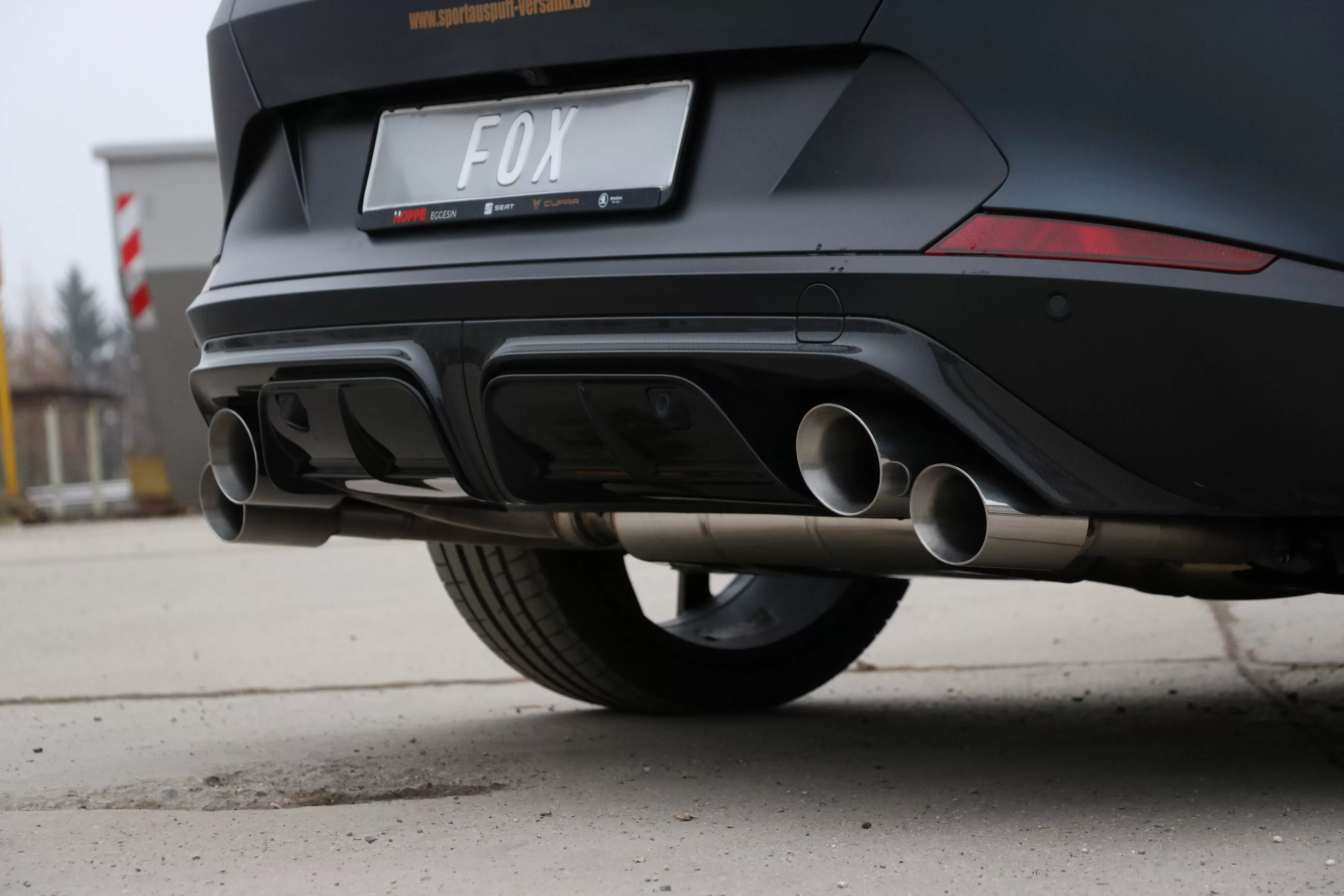 CUPRA Formentor 4x4 - VZ5  Endschalldämpfer mit 2 Abgasklappen - 2x100 und 2x90 Typ 25