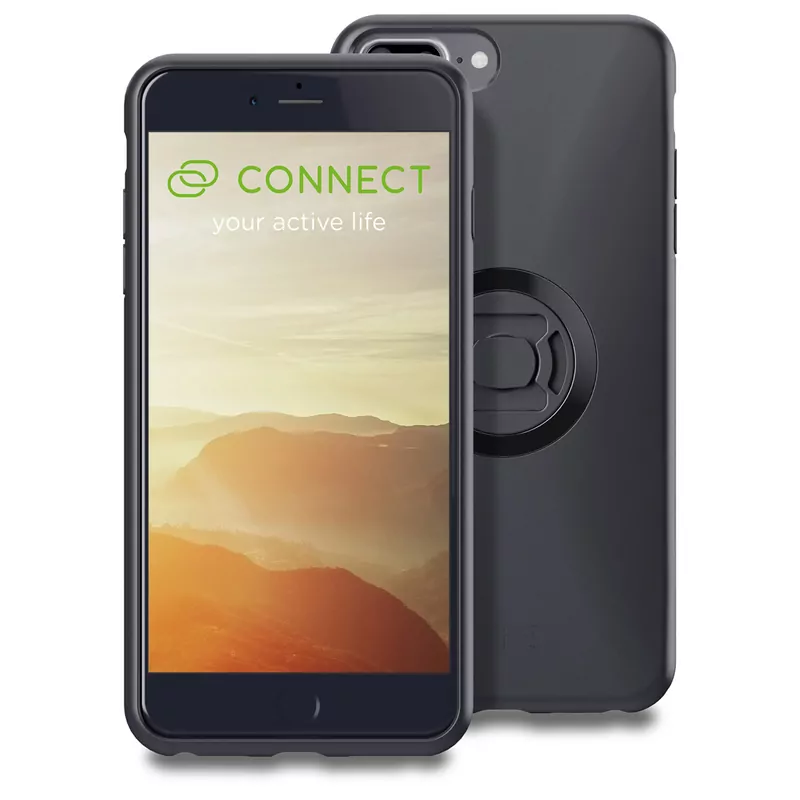 SP-CONNECT Moto Bundle fixed on Mirror iPhone 8+/7+/6S+/6+