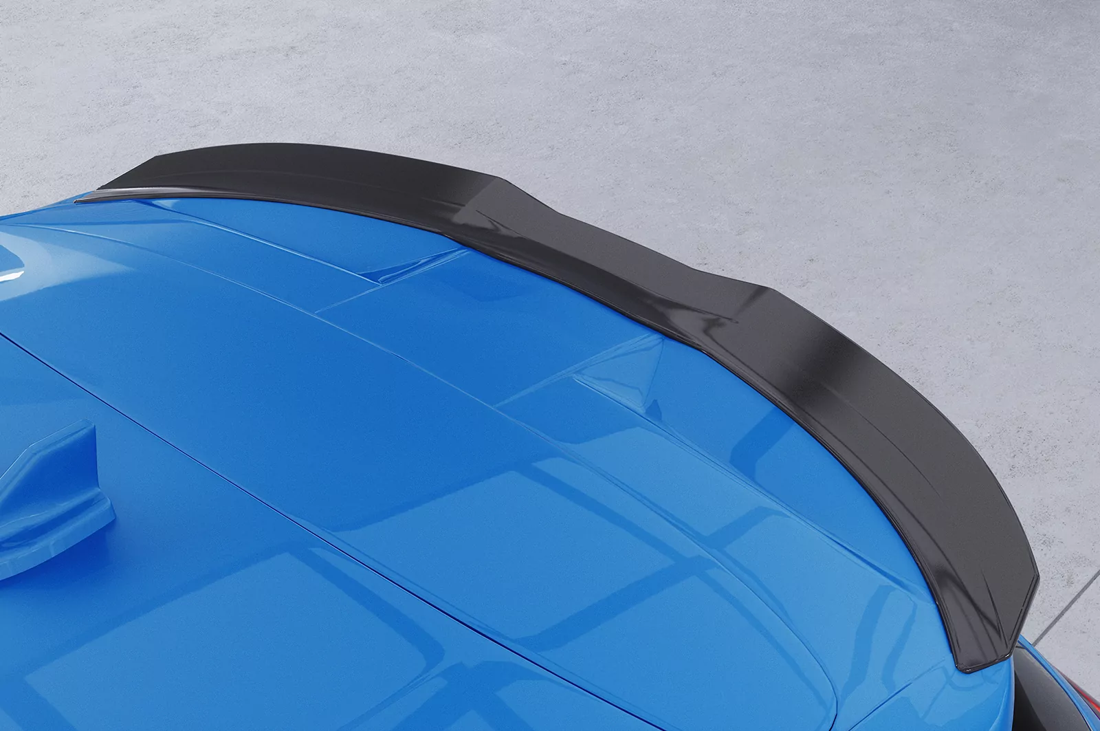 Heckflügel mit ABE für Ford Focus MK4 ST Turnier HF648 Strukturiert (schwarz matt)