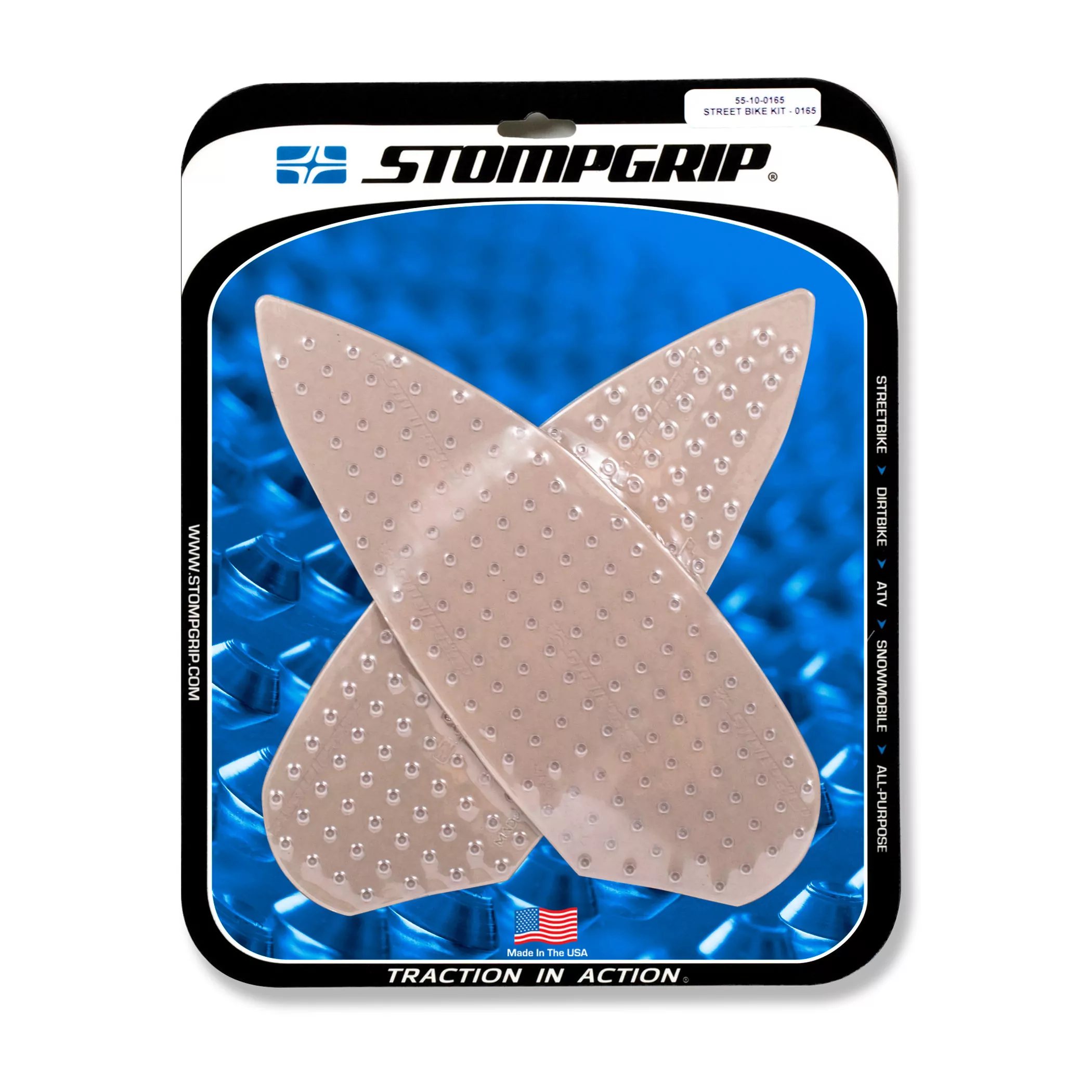 Stompgrip Traction Pad Volcano für BMW S 1000 R 21 Klar
