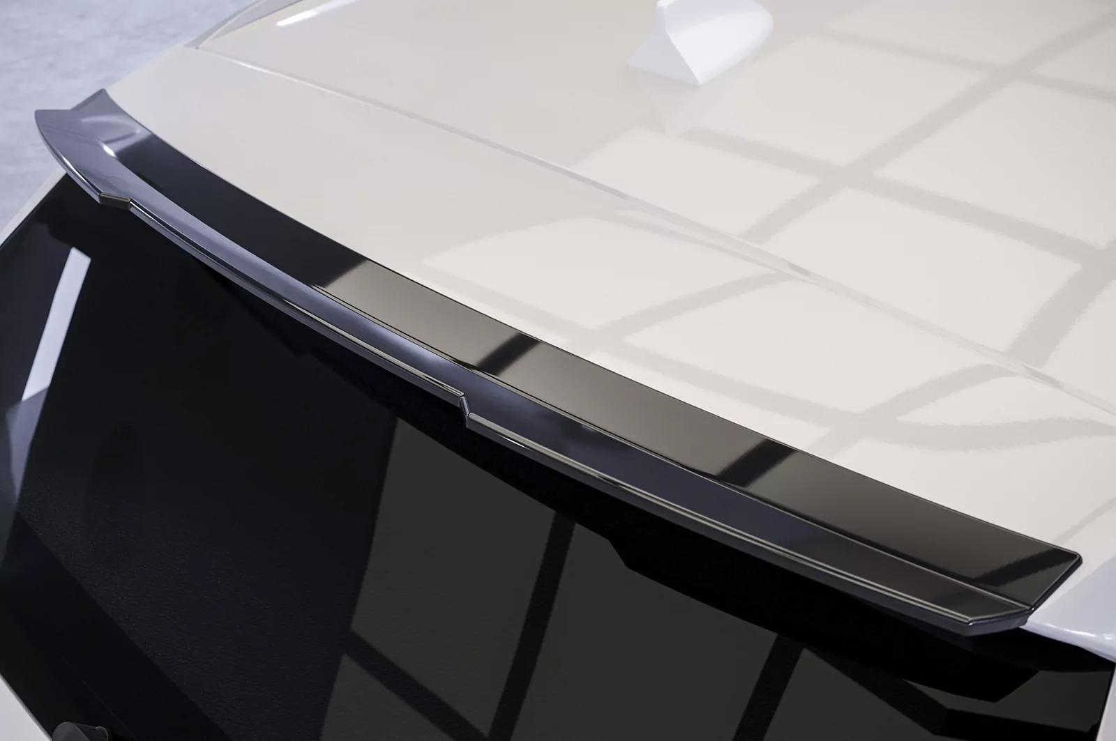 Heckflügel mit ABE für BMW X3 F25 HF671 Strukturiert (schwarz matt)