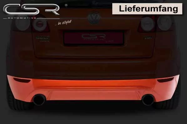 Heckansatz im GTi-Look für VW Golf Plus HA062