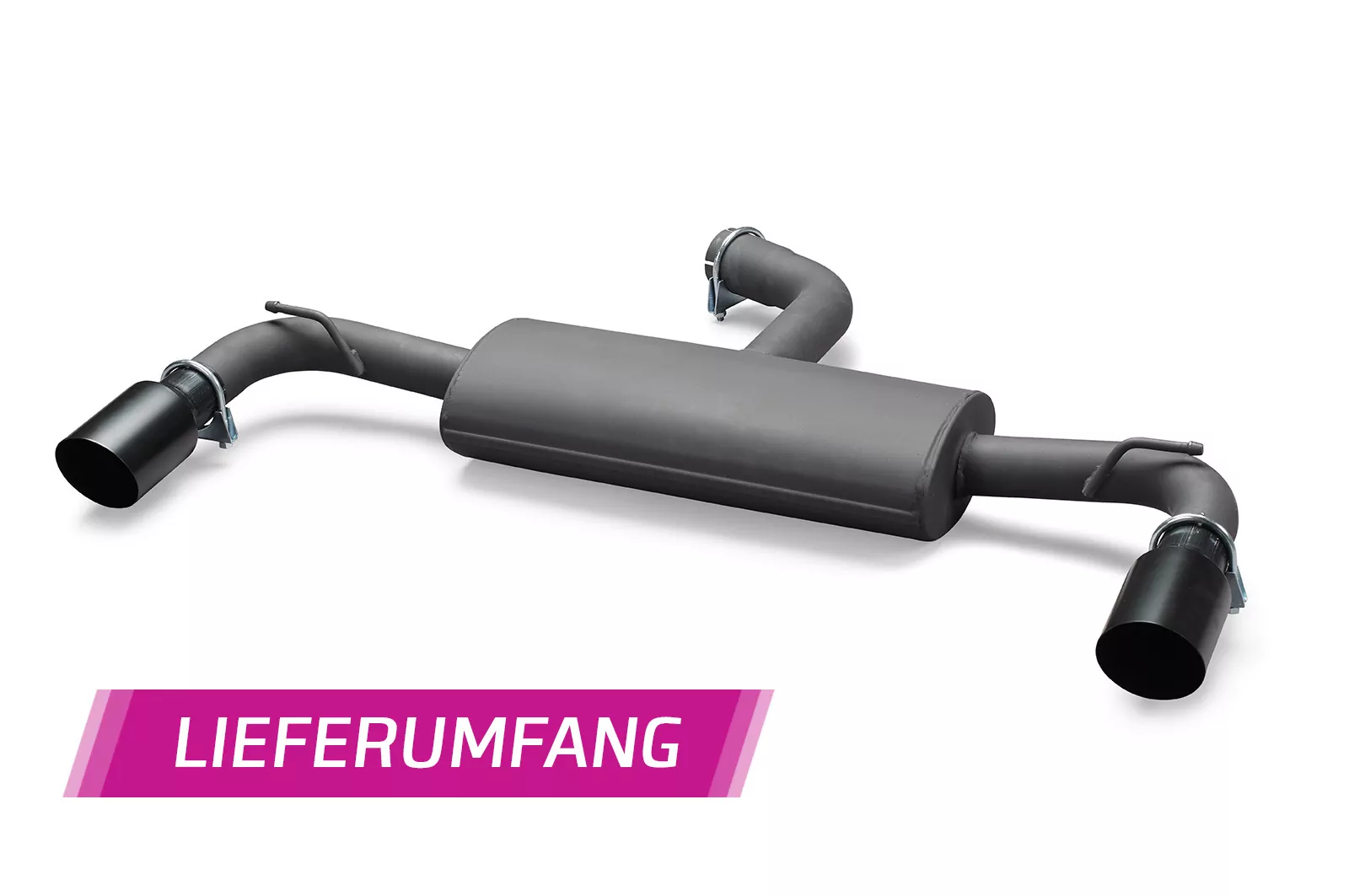 Endschalldämpfer Sportauspuff für VW Golf 7 ESD004