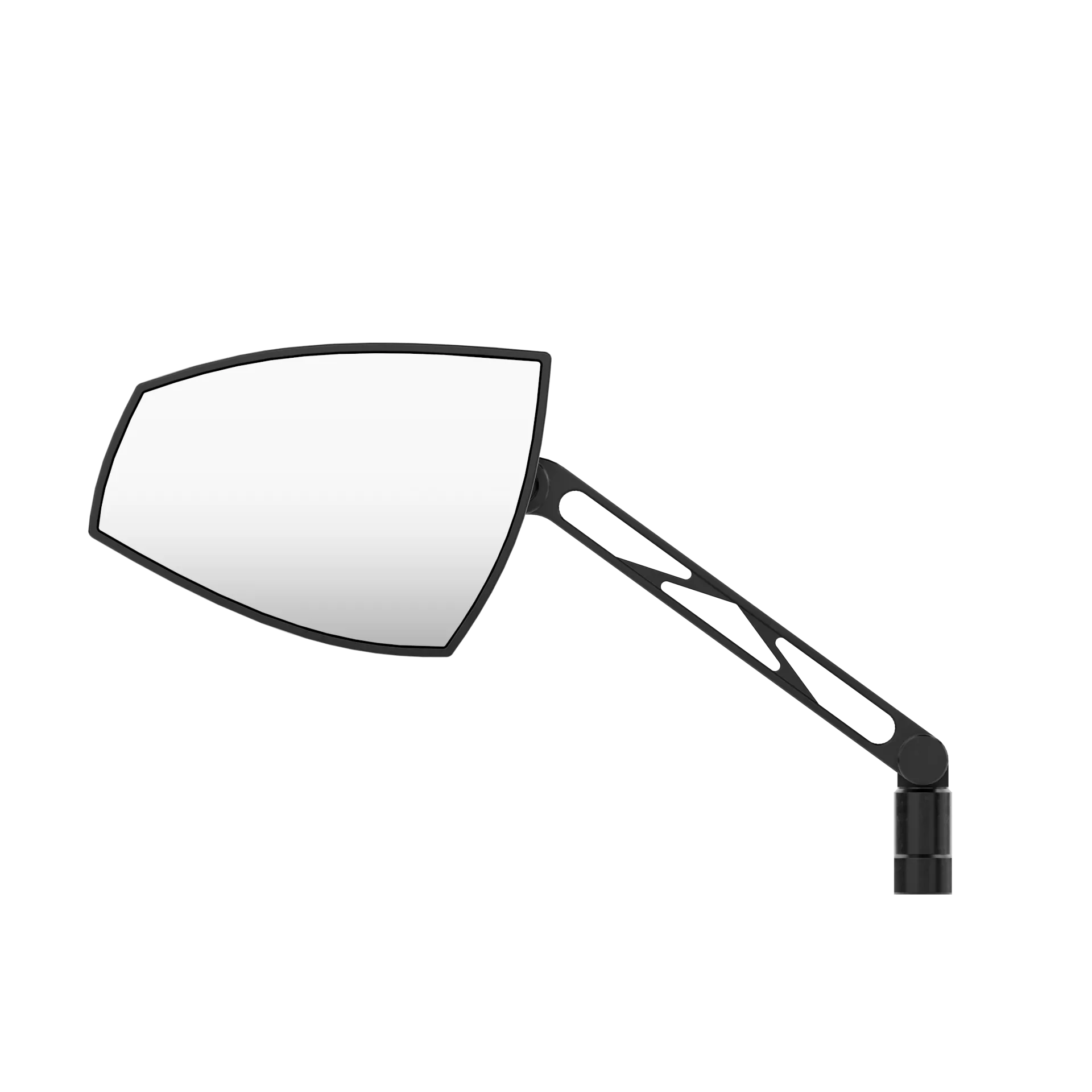 HIGHSIDER pro Handlebar Mirror Wave Black/Black (Pair)